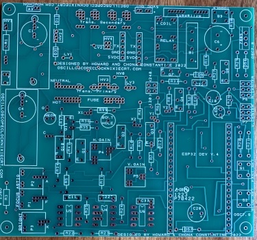 OSC7.8 pc board